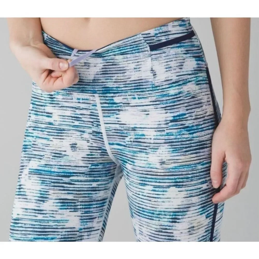 Lululemon Real Quick Tights in Hero Blue NWOT